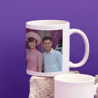 Single Image Wrap Glitter Mug