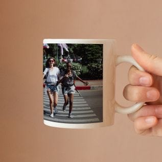 Double Image Photo Mug
