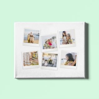 Retro Canvas Prints 6 Angled Images (20 x 16")