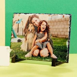 Rectangle Photo Slate (8x6")