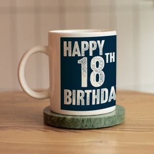 18th Birthday Image Mug