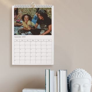 A4 Calendar with Birthdays