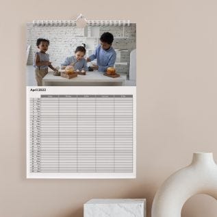 A4 Family Calendar - 5 People