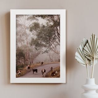 Full Image Harriet White Print and Frame