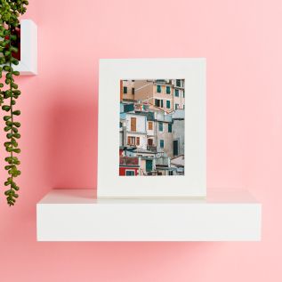 Harriet White Print and Frame
