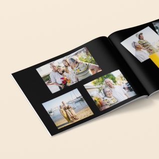 Hardcover Photo Book with Black Theme