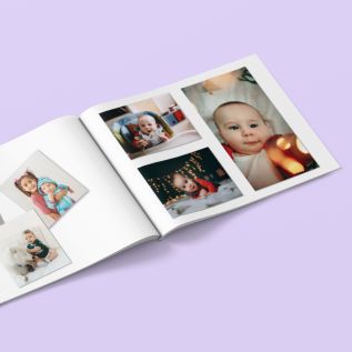 Hardcover Photo Book with White Theme