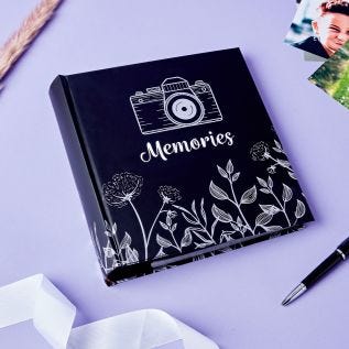 Virginia Black & Silver Photo Album