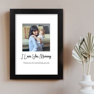 Love You Mummy Print and Frame