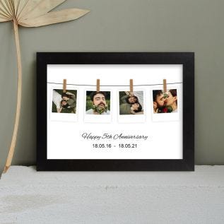 Hanging Retro Prints Print and Frame