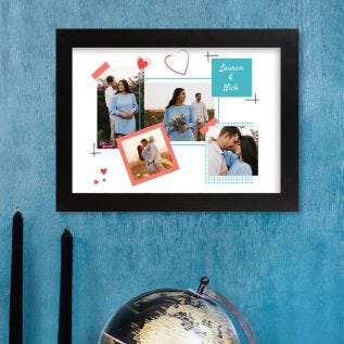 Scrapbook Print and Frame