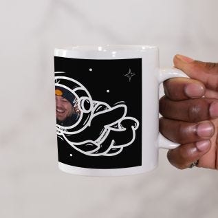 Spaceman Image Mug