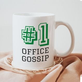 "Number 1" Secret Santa Mug - Single Line