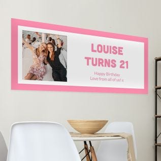 Basic Pink Banner