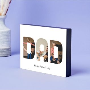 DAD Letter Photo Block