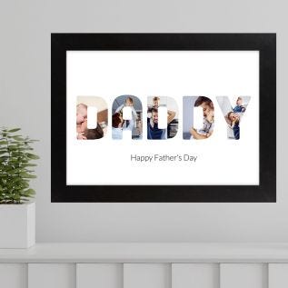 Daddy Letter Print & Frame