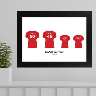 Family Team Print & Frame