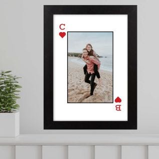 Heart Playing Card Print & Frame