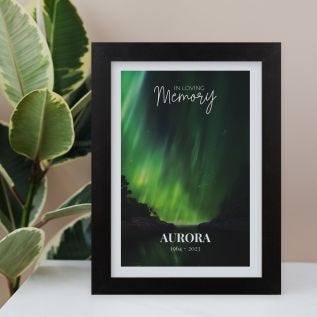 Memorial Print and Frame