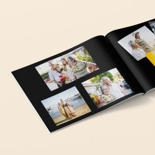 Softcover Photo Book with Black Pages