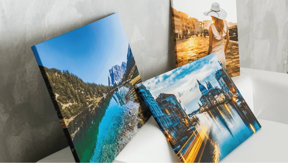 Tesco canvas prints online